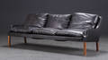 Rud Thygesen. Tre-pers. sofa, læder