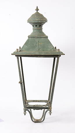 LYKTA, bemålad koppar, 1800-tal.