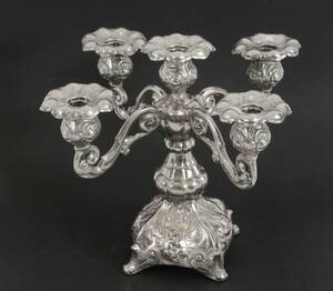 Kandelaber i nysilver, 1900-tal