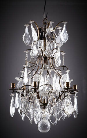 Ljuskrona rokokostil 