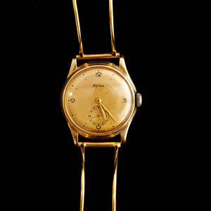 Alpina armbandsur 18 k 