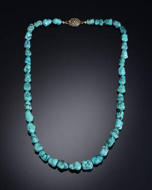 Turkis halskæde