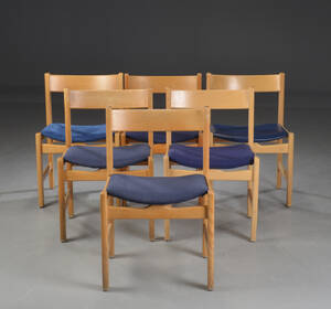 Hans J. Wegner. Seks stole af bøgetræ 6