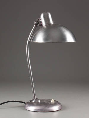 Christian Dell. Kaiser bordlampe