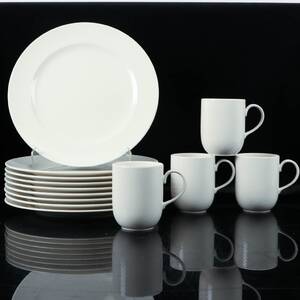 VILLEROY  BOCH, 9 st tallrikar, 5 st koppar