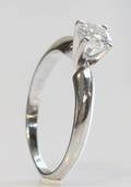 Solitairering, ca. 0.46 ct.