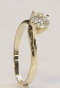 Solitairering, ca. 0.72 ct.