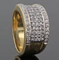 18Kt Diamond ring approx.1.01 ct