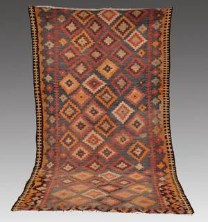 Persisk Nomadkelim,  267x142  cm