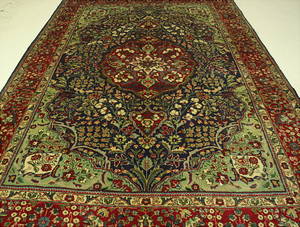 Persisk matta, Täbriz 304x212 cm.