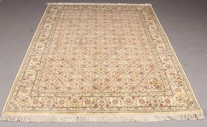 Bidjar med silke Kashmir 226 x 170 cm