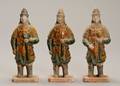 Tre figurer Kina Ming 1500 tallet 3