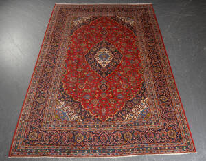Persisk Keshan Tæppe 356 x 245 cm.