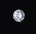 Uindfattet brillantsleben diamant på ca. 0.37 ct. GVVS