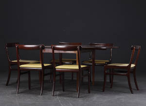 Ole Wancher m.fl. Rungstedlund stole. Klapbord, mahogni 7
