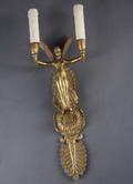 Væglampet, bronze