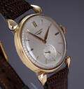 Longines. Vintage herreur i 14 kt. guld med tear drop horn, ca. 1947 Denne vare er sat til omsalg under nyt varenummer 4191574