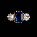 Ring 18 k guld briljanter