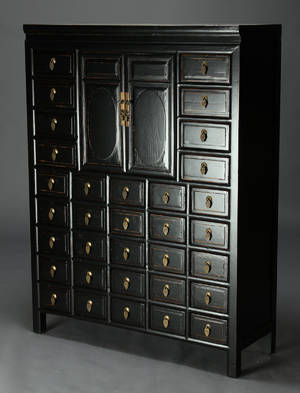 Kinesisk skuffekabinet