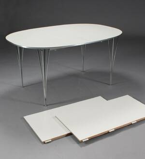 Piet Hein  Bruno Mathsson. Super Ellipse spisebord 3 