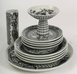 Bjørn Wiinblad for Nymølle, samling af fajance 11