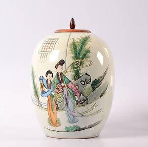 LOCKURNA, porslin, Kina, 181900-tal.
