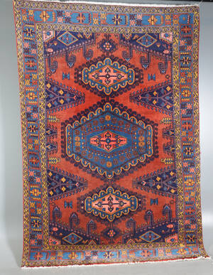 Persisk handknuten matta 306 x 211 cm