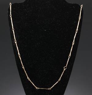 Ole Lynggaard. Halskæde af 14 kt guld