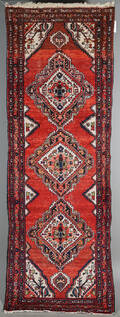 Persisk handknuten gallerimatta, 300 x 105 cm