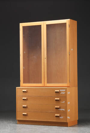 Børge Mogensen. Reolsystem af egetræ 2 