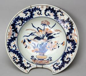 Kinesisk barberskål, 1700-tallet.