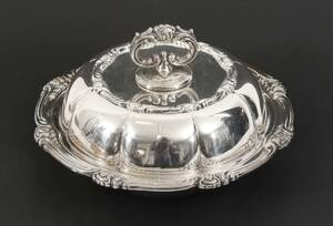 Stekkarott i nysilver, Rokoko-stil, 1900-tal