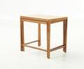 Satsbord, teak, 2 delar