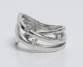 Jens J. Aagaard - Ring med 3 brillanter