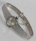 Vintage dameur i 14 kt. hvidguld med brillanter