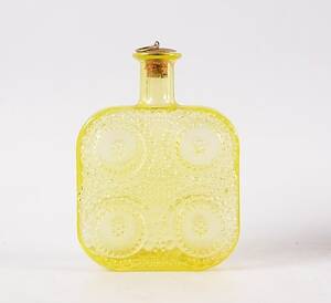 FLASKA, glas, Grapponia, Nanny Still, Riihimäen Lasi, Finland, 1900-tal.