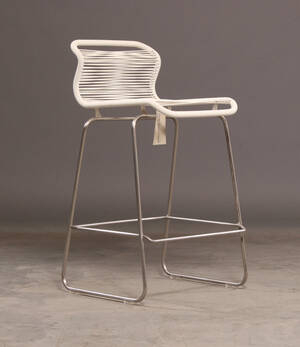 Verner Panton, VP ONE, barstol i farven hvid Denne vare er sat til omsalg under nyt varenummer 4341260