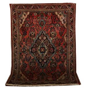 Handknuten matta, orientalisk