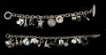 Armband silver med berlocker