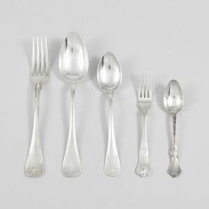Bestick, nysilver