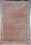 Orientalisk handknuten matta, ca 297 x 202 cm.