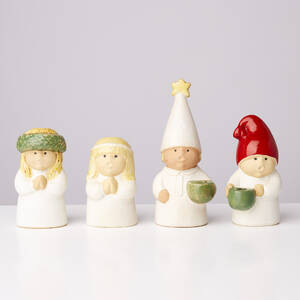 Lisa Larson figuriner 4 st