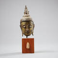 Buddhahuvud brons