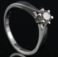 Solitaire-ring ca. 0.54 ct.