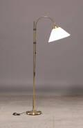 Dansk møbelproducent, standerlampe, messing