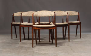 Kai Kristiansen, sæt på seks stole af palisander 6
