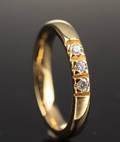 Diamant alliancering,