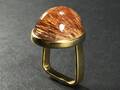 Ring mit Rutilquarz.  