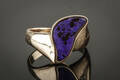 Ring af guld med boulder opal
