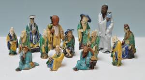Samling kinesiske figurer 14